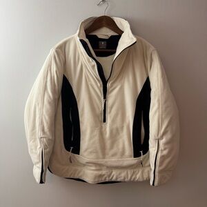 FREE PEOPLE MOVEMENT Climber Fleece In White/Black Size XS